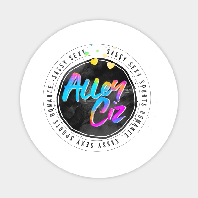 Alley Ciz circle logo Magnet by Alley Ciz